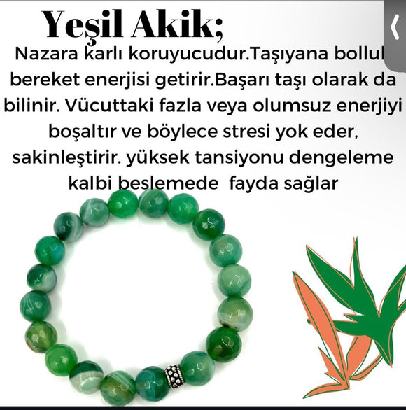 Yeşil Akik (Agat)