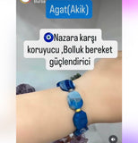 Agat bileklik