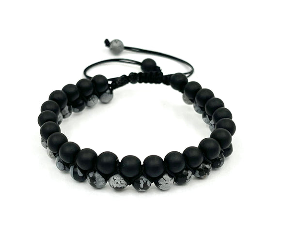 Onyx-Obsidian Bracelet