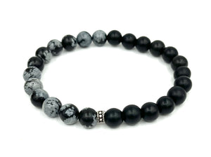 Onyx-Obsidian Bracelet