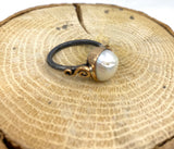 Pearl Silver Ring