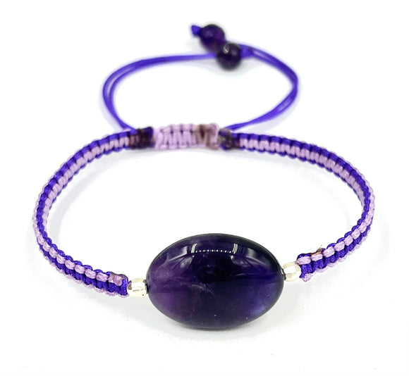 Amethyst Hood Bracelet